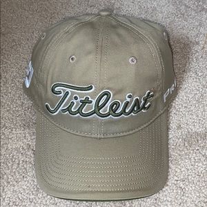 army green titleist golf hat
